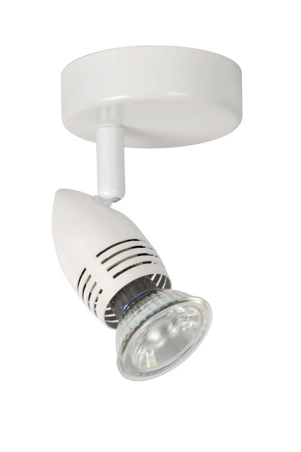 Lucide CARO-LED - Plafondspot - Ø 9 cm - LED - GU10 - 1x5W 2700K - Wit - uit
